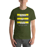 Born to Ride Sand Lake Oregon Dunes ATV Short-Sleeve Unisex T-Shirt + House Of HaHa Best Cool Funniest Funny Gifts