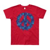 Puzzle Peace Sign Autism Spectrum Asperger Awareness Youth Short Sleeve T-Shirt - Made in USA + House Of HaHa Best Cool Funniest Funny Gifts
