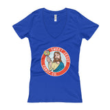 Sweet Jesus Candy Company Women's V-Neck T-shirt - House Of HaHa
