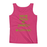 You're Afraid of Snakes? Funny Herpetology Herper Ladies' Tank Top + House Of HaHa Best Cool Funniest Funny Gifts