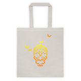 Butterfly Skull Double Sided Print Tote bag + House Of HaHa Best Cool Funniest Funny Gifts