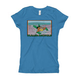 Please Recycle Girl's Princess Aquaman Parody Kids T-Shirt - House Of HaHa