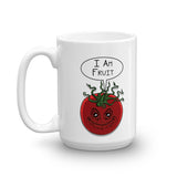 I am Fruit Tomato Guardians Groot Mashup Parody Mug + House Of HaHa Best Cool Funniest Funny Gifts