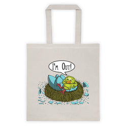 I'm Out! Tote Bag + House Of HaHa Best Cool Funniest Funny Gifts