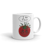 I am Fruit Tomato Guardians Groot Mashup Parody Mug + House Of HaHa Best Cool Funniest Funny Gifts