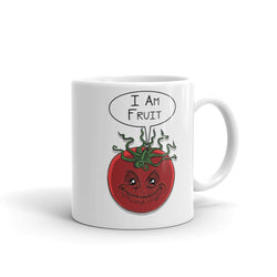 I am Fruit Tomato Guardians Groot Mashup Parody Mug + House Of HaHa Best Cool Funniest Funny Gifts