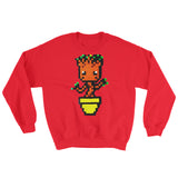 Baby Groot Perler Art Sweatshirt by Aubrey Silva + House Of HaHa Best Cool Funniest Funny Gifts
