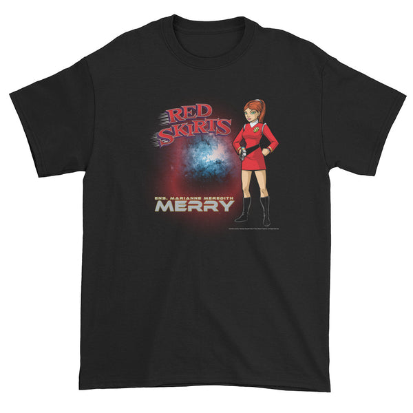 Red Skirts: Ensign Merry Men's Short Sleeve T-Shirt + House Of HaHa Best Cool Funniest Funny Gifts