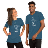 Time in a Bottle Unisex T-Shirt + House Of HaHa Best Cool Funniest Funny Gifts