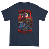 GOT-HAM Knights Batman Gotham Pig Parody Mash-Up Mens Short Sleeve T-Shirt by Aaron Gardy + House Of HaHa Best Cool Funniest Funny Gifts