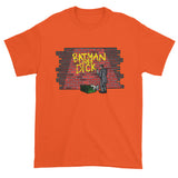 Batman Loves Dick The Butler Did It Graffiti Tag Art Men's Short Sleeve T-shirt + House Of HaHa Best Cool Funniest Funny Gifts