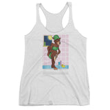 Werewolf Shaving in the Shower Women's Tank Top + House Of HaHa Best Cool Funniest Funny Gifts