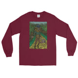 Walkers Of Oz: Zombie Wizard of Oz Cornfield Parody  Men's Long Sleeve T-Shirt + House Of HaHa Best Cool Funniest Funny Gifts