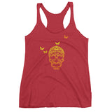 Butterfly Skull Women's Tank Top - House Of HaHa