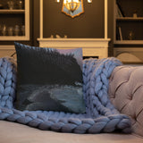 Sunrise Shores Premium Pillow + House Of HaHa Best Cool Funniest Funny Gifts