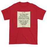 Bag of Holding Portable Hole Gamer Shaming Apology Men's Short Sleeve T-Shirt + House Of HaHa Best Cool Funniest Funny Gifts