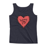Happy VD Valentines Day Heart STD Holiday Humor Ladies' Tank Top + House Of HaHa Best Cool Funniest Funny Gifts