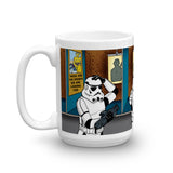 Troopers Shooting Gallery Parody Mug + House Of HaHa Best Cool Funniest Funny Gifts