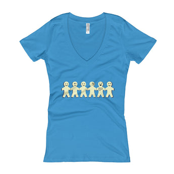 I'm with Stupid  Women's V-Neck T-shirt + House Of HaHa Best Cool Funniest Funny Gifts
