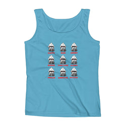 Moods Cylon Emotion Chart Mashup Parody Ladies' Tank Top + House Of HaHa Best Cool Funniest Funny Gifts
