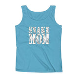 Proud Snake Mom Herping Herpetology Herper Snakes Ladies' Tank Top + House Of HaHa Best Cool Funniest Funny Gifts