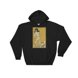Mummy Pin-Up Heavy Hooded Hoodie Sweatshirt + House Of HaHa Best Cool Funniest Funny Gifts