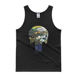 I'd Rather Be Punishing Men's Punisher Fishing Tank Top + House Of HaHa Best Cool Funniest Funny Gifts