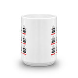 Moods Cylon Emotion Chart Mashup Parody Mug + House Of HaHa Best Cool Funniest Funny Gifts
