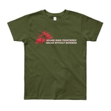 Ninjas without Borders Martial Arts Ninjutsu Fighter Youth Short Sleeve T-Shirt + House Of HaHa Best Cool Funniest Funny Gifts