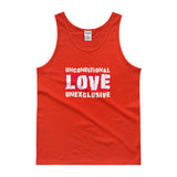 Unconditional Love Unexclusive Family Unity Peace Tank Top + House Of HaHa Best Cool Funniest Funny Gifts