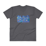 My Three Loves San Francisco V-Neck T-Shirt by Nathalie Fabri + House Of HaHa Best Cool Funniest Funny Gifts