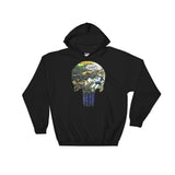 I'd Rather Be Punishing Men's Punisher Fishing Heavy Hooded Hoodie Sweatshirt + House Of HaHa Best Cool Funniest Funny Gifts