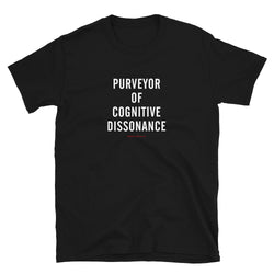 Purveyor of Cognitive Disonance T-Shirt - Grey Lee