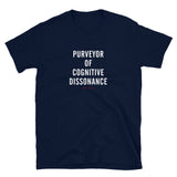 Purveyor of Cognitive Disonance T-Shirt - Grey Lee