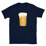 A Beer in the Hand Drinking Wisdom T-Shirt