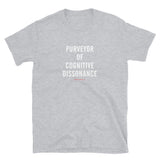 Purveyor of Cognitive Disonance T-Shirt - Grey Lee