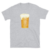 A Beer in the Hand Drinking Wisdom T-Shirt