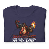 Mess with the Monkey Get the Barrel T-Shirt